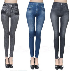 Denim Leggings