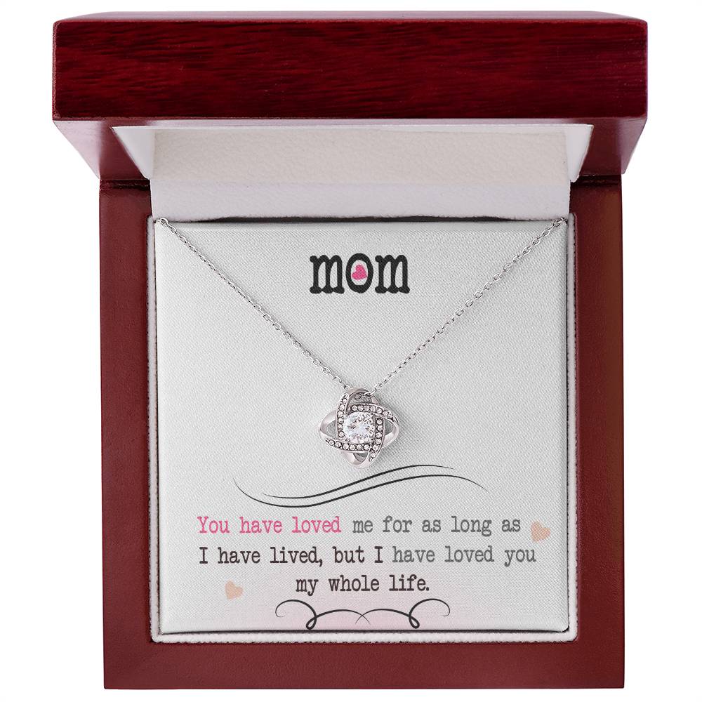 My Whole Life - Love Knot Necklace
